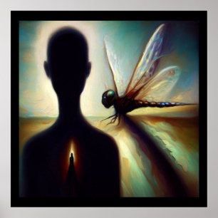 Poster Esprit Animal Dragonfly 1