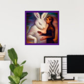 Poster Esprit Animal Lapin 1 (Bureau à domicile)