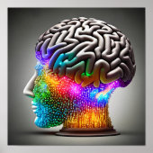 Poster Esprit avec lumières (Devant)