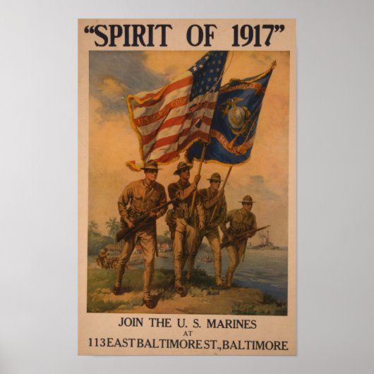 Poster Esprit de 1917 (Devant)