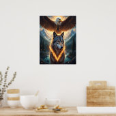 Poster Esprit de Feu et de Ciel (Cuisine)
