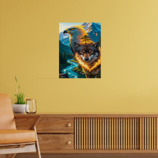 Poster Esprit de la nature ascendante