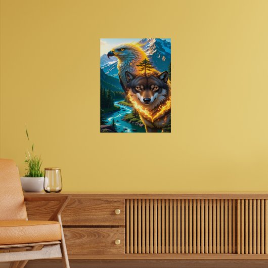 Poster Esprit de la nature ascendante (Salon 2)