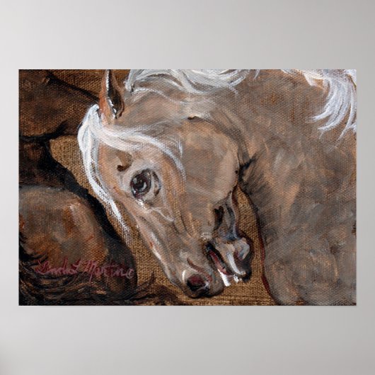 Poster Esprit de la toile imprimée Mustang (Devant)