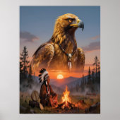 Poster Esprit de l'aigle (Devant)