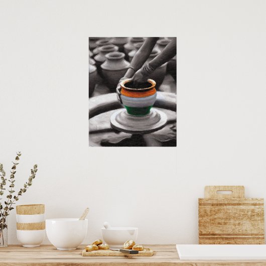 Poster Esprit de l'Inde (Cuisine)