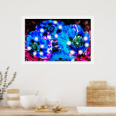 Poster Esprit de pavot bleu (Cuisine)