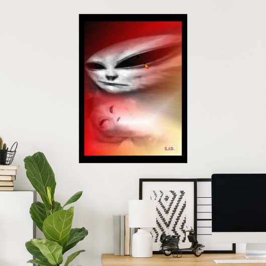 POSTER ESPRIT DE PLEIN (Bureau à domicile)