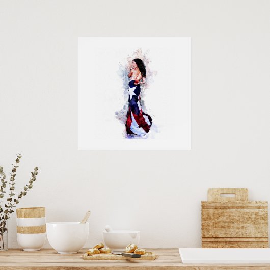 Poster Esprit de Porto Rico (Cuisine)