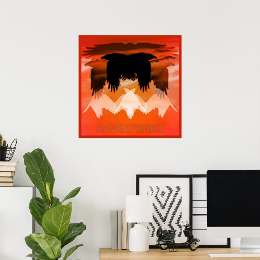 Poster Esprit de Ravens (Bureau à domicile)