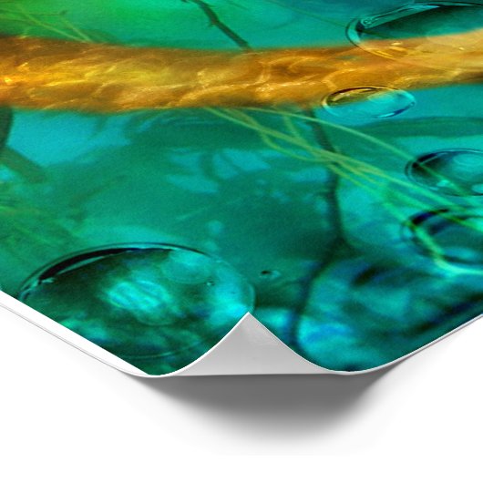 Poster Esprit d'eau caché (Coin)