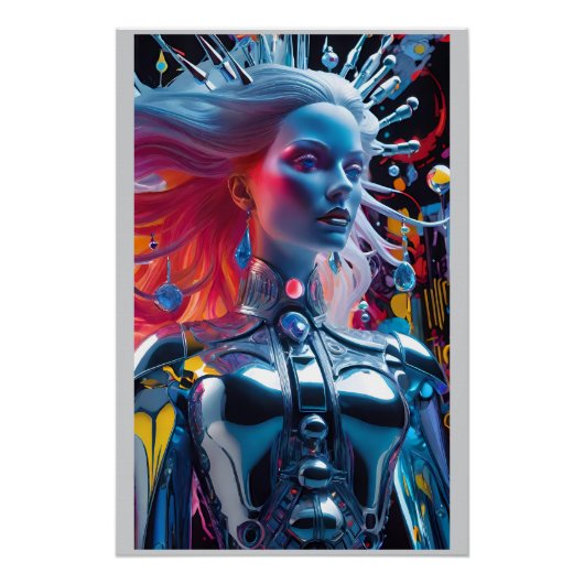 Poster Esprit d'éloignement technologique (Devant)