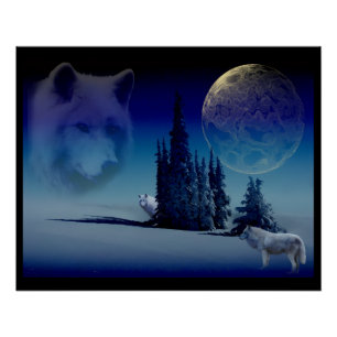 Poster Esprit des bois