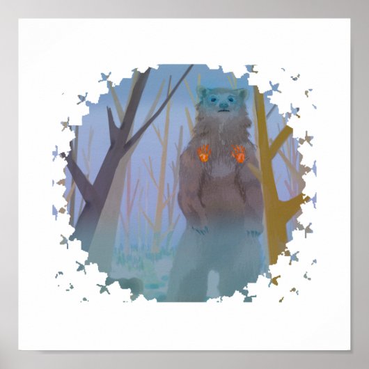 Poster Esprit d'ours (Devant)