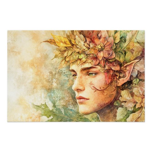 Poster Esprit forestier (Devant)