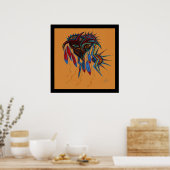 Poster Esprit guerrier (Cuisine)