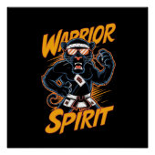 Poster Esprit guerrier (Devant)