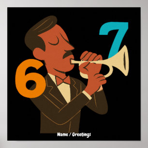 Poster Esprit Jazz Rétro 67 – Festival Moderne du Milieu