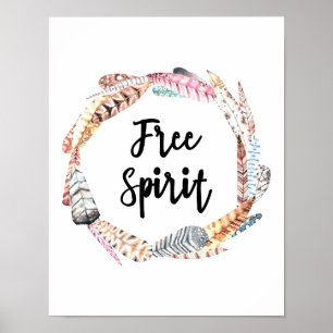 Poster Esprit libre