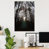 Poster Esprit mystique de la forêt Imprimer #015 (Bureau à domicile)