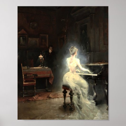Poster Esprit par George Roux 1885 (Devant)