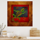 Poster Esprit reptilien (Cuisine)