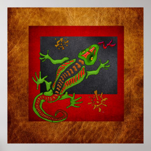 Poster Esprit reptilien