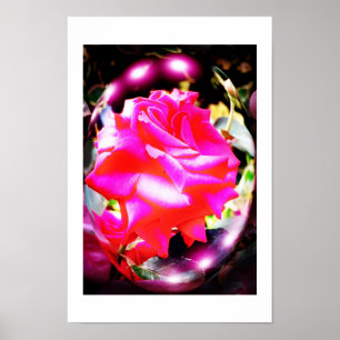 Poster Esprit rose