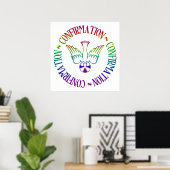 Poster Esprit Saint - Confirmation (Bureau à domicile)