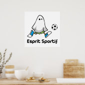 Poster Esprit Sportif (Cuisine)