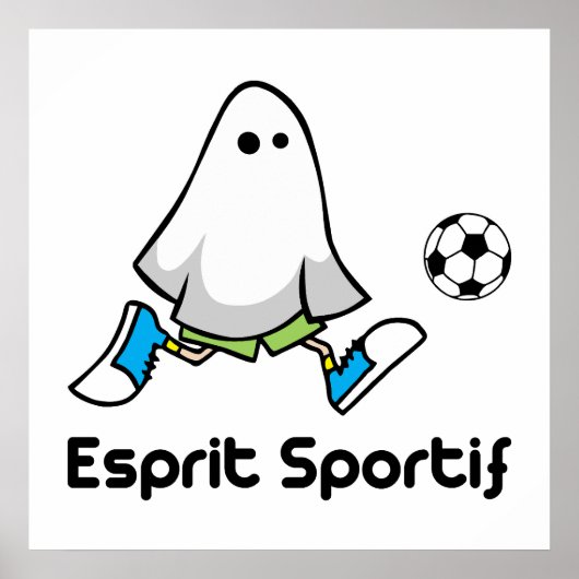 Poster Esprit Sportif (Devant)