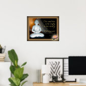 Poster Esprit vide (Bureau à domicile)