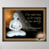 Poster Esprit vide (Devant)