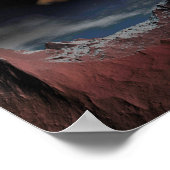 Poster Esprits de Cheval Sauvage "COURT JUSQU'À DEMAIN" (Coin)