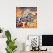 Poster Esprits de Cheval Sauvage "TRINITÉ" (Bureau à domicile)