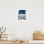 Poster Esprits de l'eau dans une gouttelette (Cuisine)