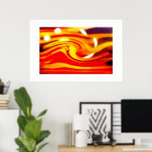Poster Esprits du soir (Bureau à domicile)