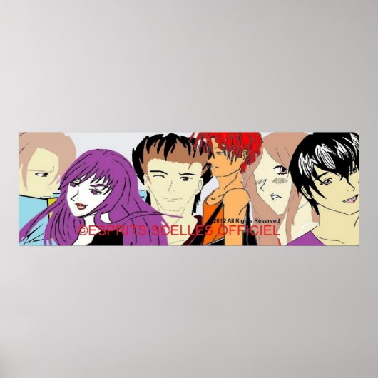 Poster Esprits Scellés (Devant)