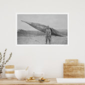 Poster Esquimau portant Kayak 1909 (Cuisine)