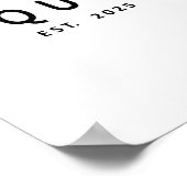 Poster Esquire Est. 2025 (Coin)