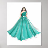 Poster esquisse de mode, art, (Devant)