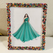 Poster esquisse de mode, art,