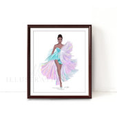 Poster esquisse de mode, illustration,