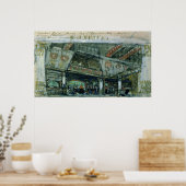 Poster Esquisse pour le ballet (Cuisine)