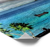 Poster Essai nucléaire de l'atoll de Bikini C 1946 (Coin)