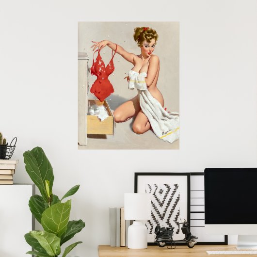 Poster Essaie de repérer (Bureau à domicile)