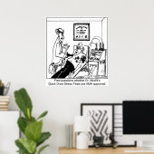 Poster Essais de résistance non approuvés par l'AMA (Bureau à domicile)