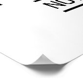 Poster Essayer pour le progrès pas la perfection (Coin)