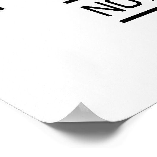 Poster Essayer pour le progrès pas la perfection (Coin)