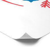 Poster Essayer pour le progrès pas la perfection mot sall (Coin)